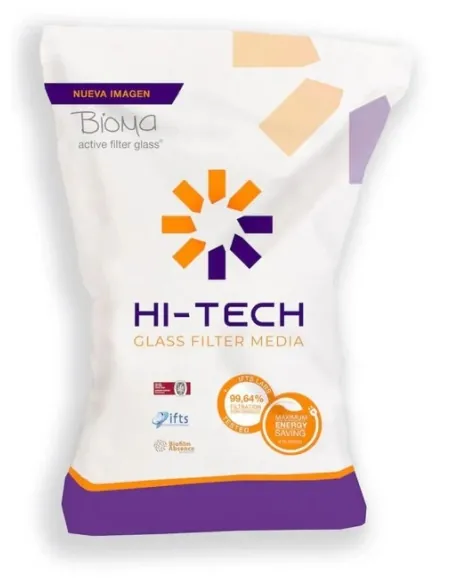 Vidrio Filtrante BIOMA Saco 20 KG