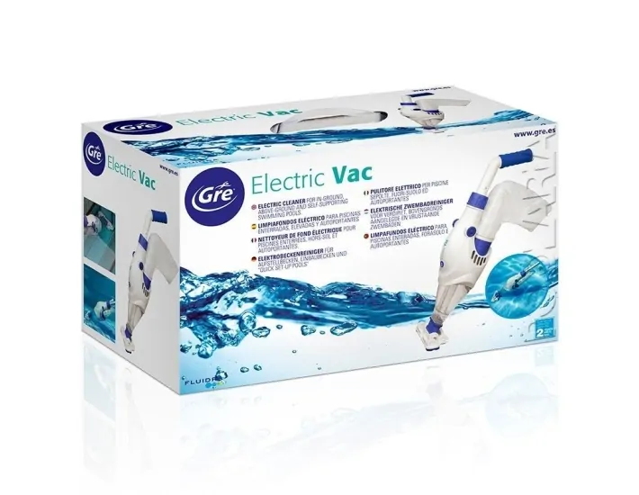 Battery-powered pool cleaner Gre Electric Vac...