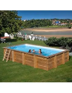 Swimming pool Gre Sunbay Evora rectangular 620x420x133 2