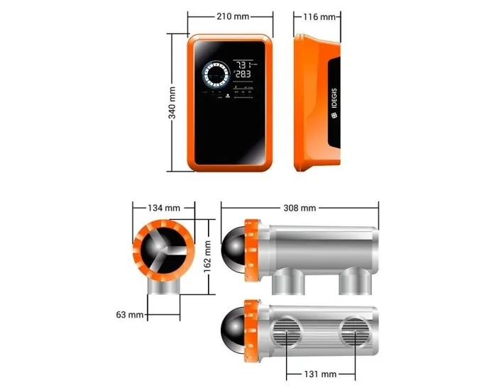 Zoutchlorinator Idegis Tecno S2 PH