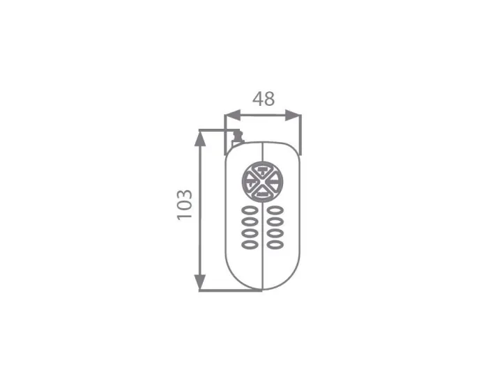 LED Projector PAR56 RGB C/Control