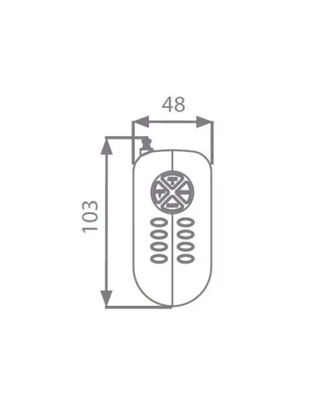 LED Projector PAR56 RGB C/Control