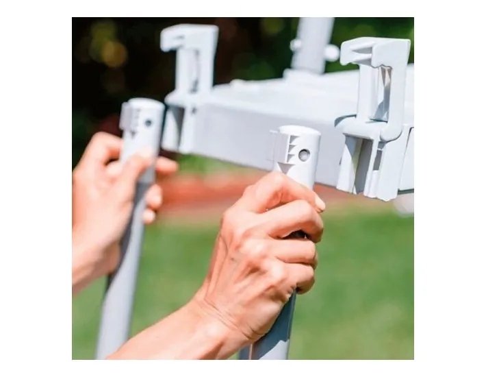 4P Raised Swimming Pool Ladder C/Platform 28077