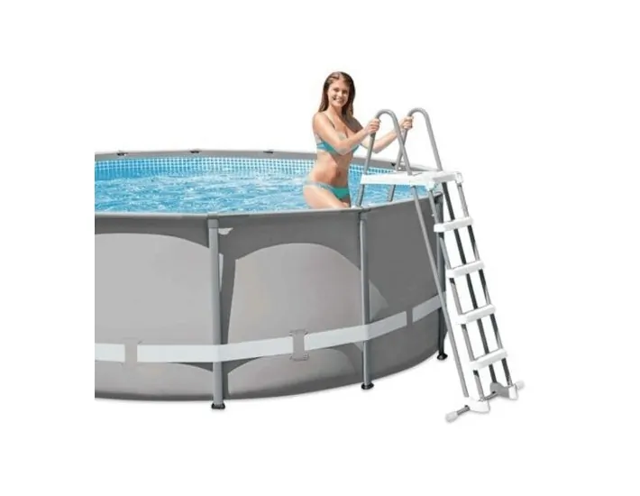 4P Raised Swimming Pool Ladder C/Platform 28077