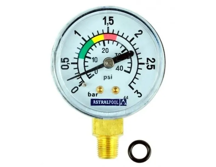 Manometer ⅛" 3 kg/cm² filter Millennium...