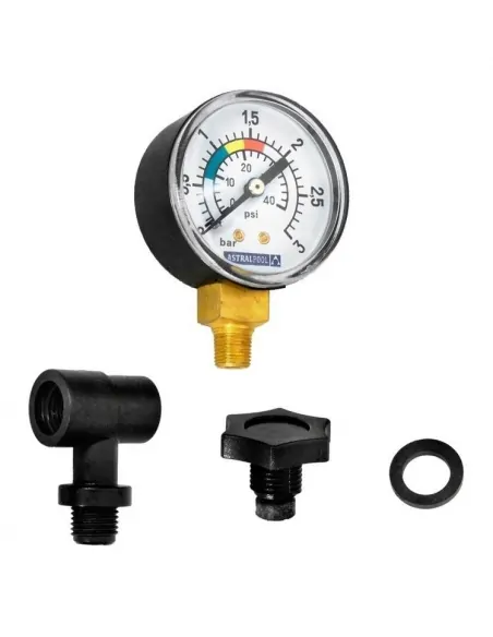 Manometerset voor AstralPool Millenium Ltral Filter (schroefdraad)