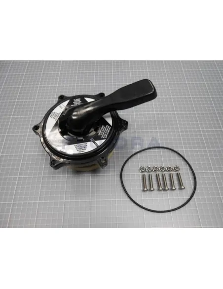 Zwart klepdeksel 1 1/2" AstralPool 4404120110