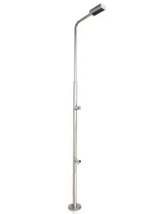 Stainless steel shower with footbath Minimal Gre DAI43F