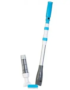 Zwembad- en spa-reiniger op batterijen Gre Pole Vac ABS3
