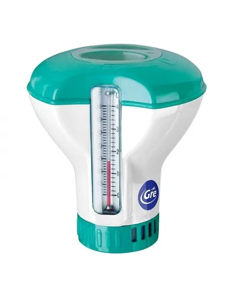 Distributore combinato con termometro 20g compresse Gre DCT20