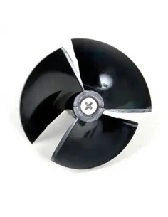Zwarte Turbine propeller met schroef Dolphin 9995266