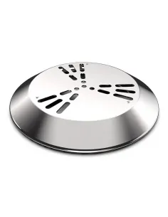 Antivortex stainless steel grating for concrete swimming...