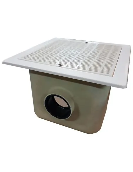 AstralPool 330x330 GRP Plastic Concrete Grid Drain 330x330 PRFV