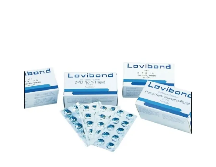 Tabletas para Pooltester y PoolCheck Lovibond