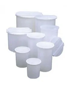 Cilindrische pekeltanks met deksels