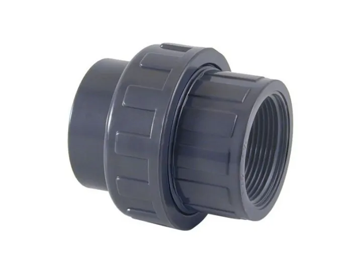 Accoppiamento misto in PVC a 3 pezzi Colla e...