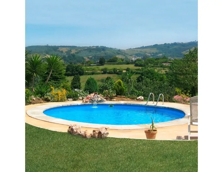 Inground Zwembad Gre Madagaskar Cirkelvormig