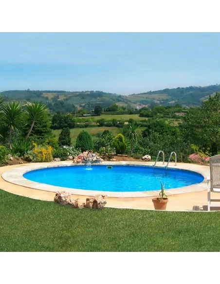 Inground Zwembad Gre Madagaskar Cirkelvormig