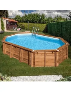 Wooden Swimming Pool Gre Sunbay Avocado Oval 656x456x131 2