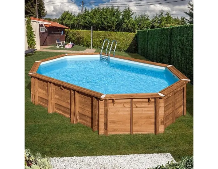 Wooden Swimming Pool Gre Sunbay Avocado Oval...