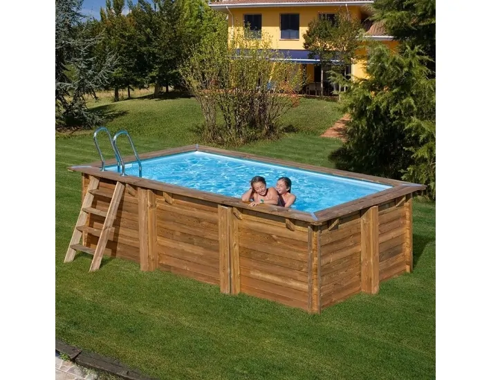 Wooden swimming pool Gre Sunbay Marbella 2...
