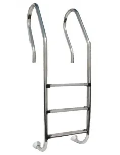 Stainless steel ladder for wooden pool Gre