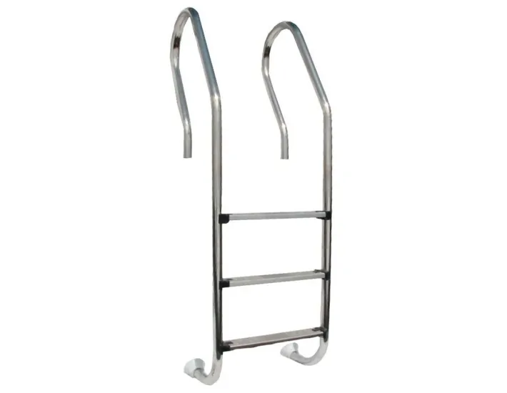 Roestvrijstalen ladder voor houten zwembad Gre