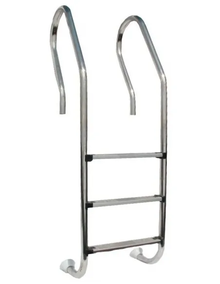 Roestvrijstalen ladder voor houten zwembad Gre