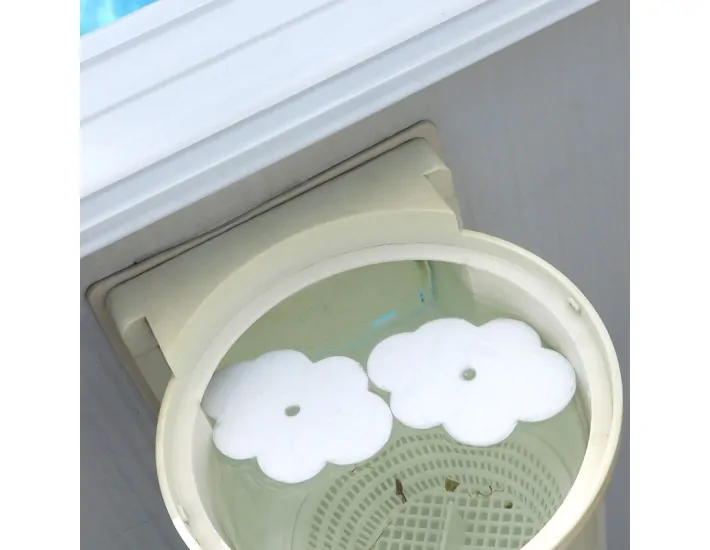 Éponge Absorbante Huile Pour Piscine/spa - Réutilisable, élimine Crème Solaire Et Résidus (7,5 Cm)