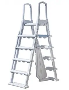 Escalera de seguridad Premium 2x4 peldaños Gre