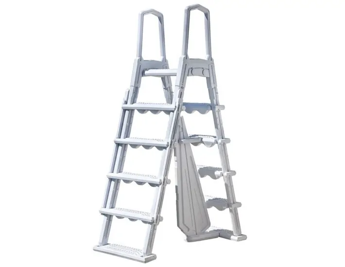 Escalera de seguridad Premium 2x4 peldaños Gre