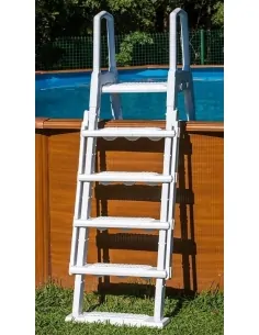 Escalera de seguridad Premium 2x4 peldaños Gre 2