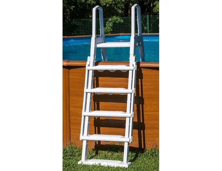 Escalera de seguridad Premium 2x4 peldaños Gre