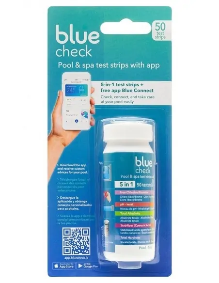 Tiras-teste Blue Check (aplicação Blue Connect)