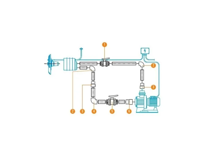 Equipo Nado Contracorriente Marlin con Bomba