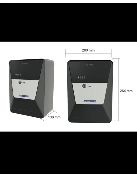 AstralPool E-Next zoutchlorator met E-serie pH-regeling