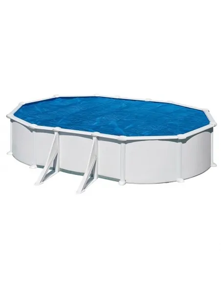 Cobertura de verão Gre Piscina metálica oval acima do solo