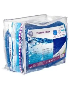 Zomerafdekking Gre Ovaal Metalen Bovengronds Zwembad