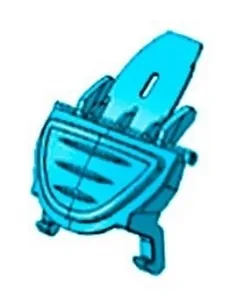 Blauwe dekselsluiting Zodiac Vortex R0638703