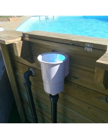 Piscina Gre Sunbay Evora rettangolare 620x420x133