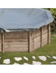 Winterafdekking Gre Ronde houten zwembaden