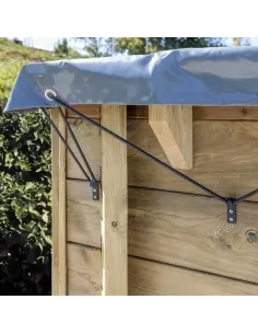 Winterafdekking Gre Ronde houten zwembaden 2