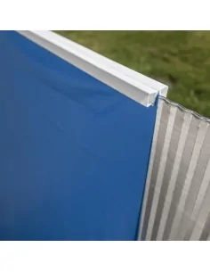 Blauwe Zwembadfolie Gre Cirkelvormig 30/100 - Hoogte 90 -... 2