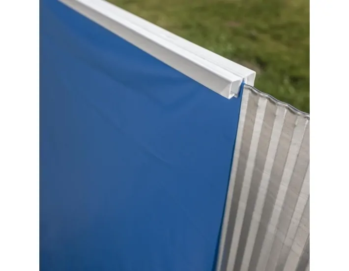 Blauwe Zwembadfolie Gre Cirkelvormig 30/100 -...