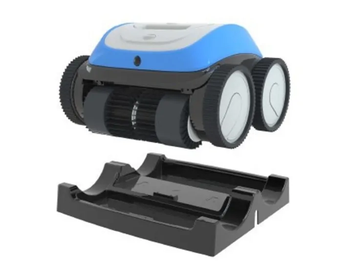 Nettoyeur de piscine sans fil à piles Aquallice...