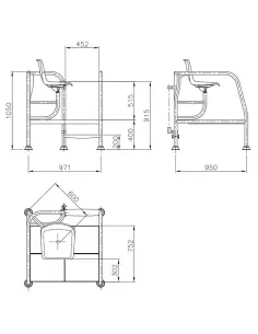 H-400 Badmeesterstoel met snelle toegang 2