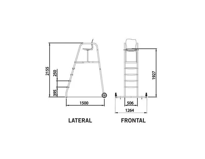 Rettungsschwimmer-Stuhl