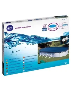 Winterdekking Gre Ovaal Bovengronds Zwembad Ovale Metalen...