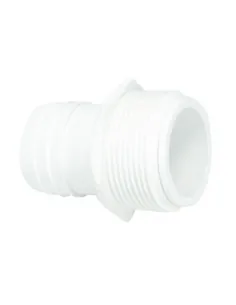 Raccord Link ABS White D. 38, Thread 1 ½''