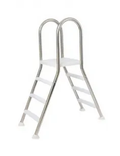 Escalera Inox Iaso 1,50 m con Plataforma